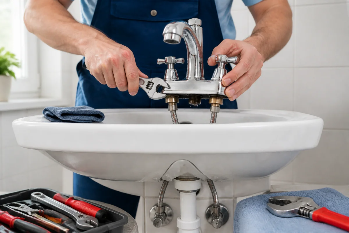 changer un robinet de lavabo sans soudure