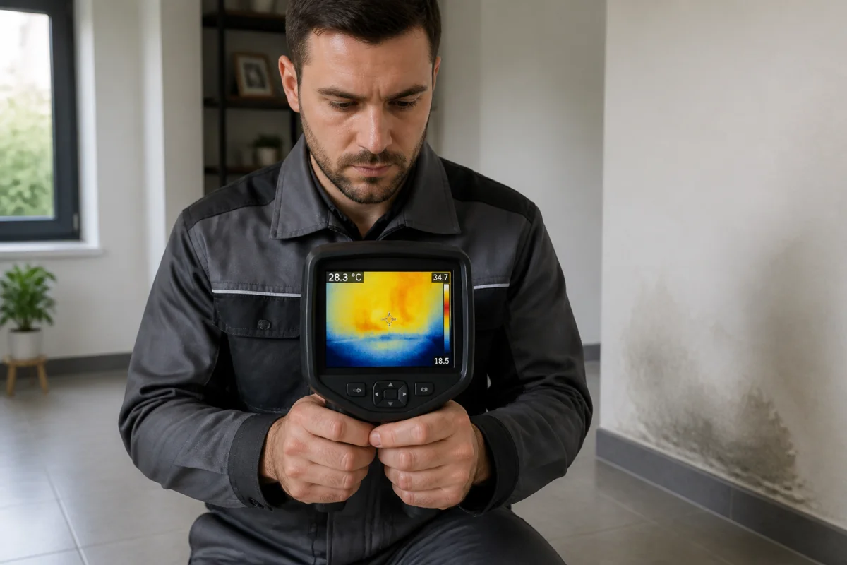 location camera thermique fuite d'eau